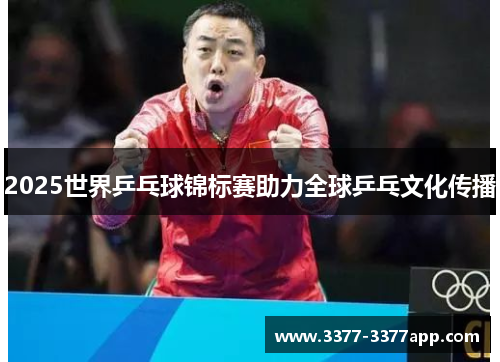 2025世界乒乓球锦标赛助力全球乒乓文化传播 2025世界乒乓球锦标赛助力全球乒乓文化传播